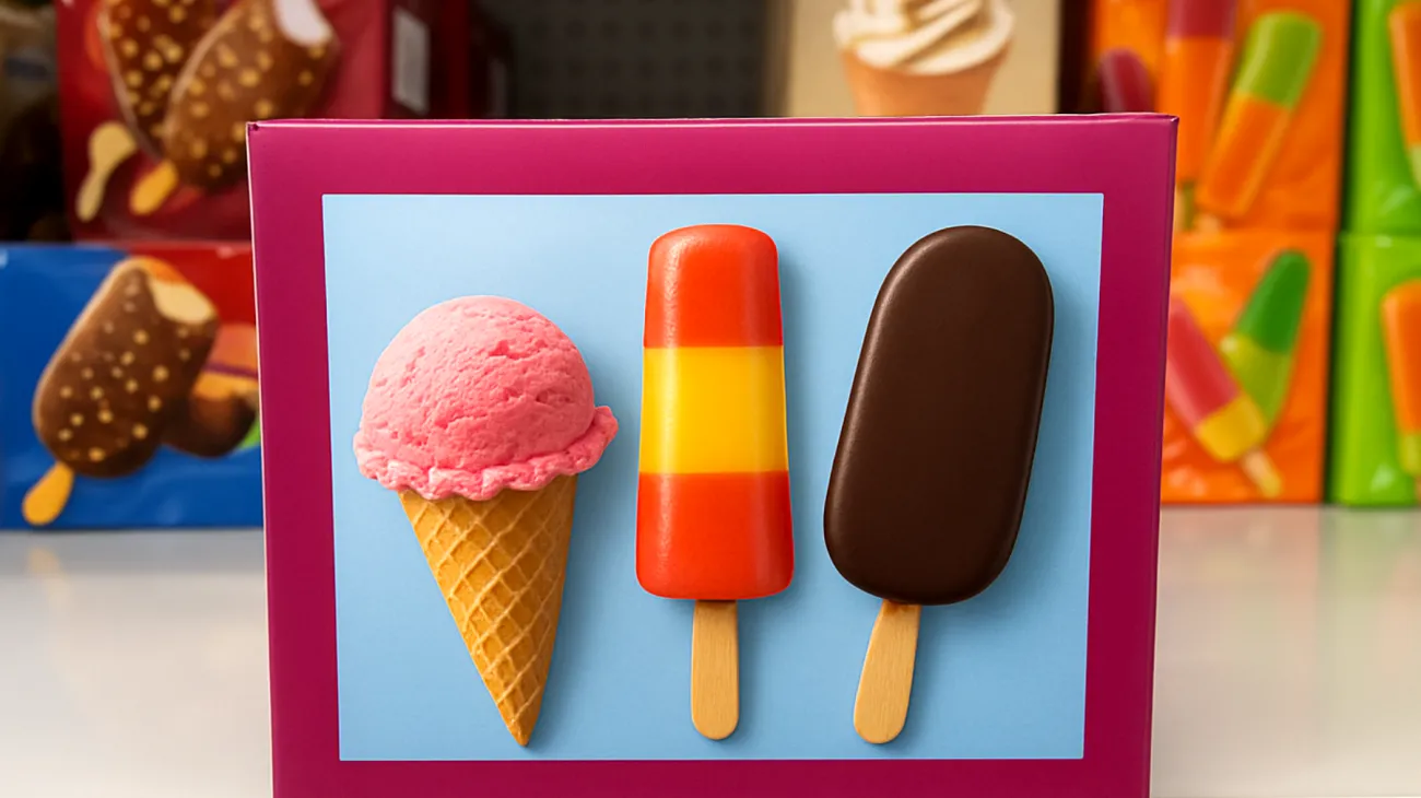Gelati e ghiaccioli"